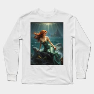 Mermaid Princess Long Sleeve T-Shirt